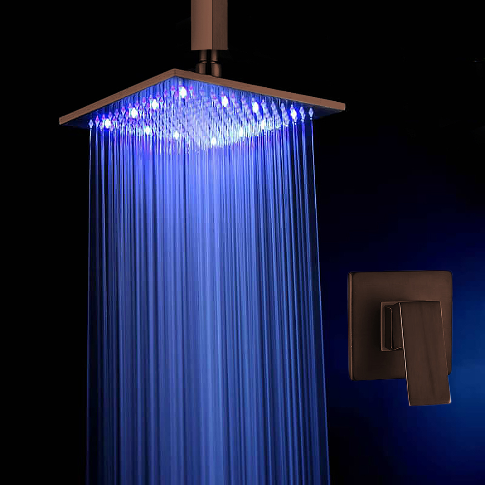 Fontana Oil Rubbed Bronze Rain Shower Head Fontanashowers 